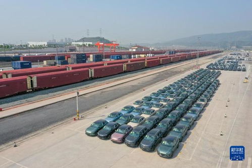 商品車借助鐵路專列加速出海 運輸代理譜寫物流新篇章